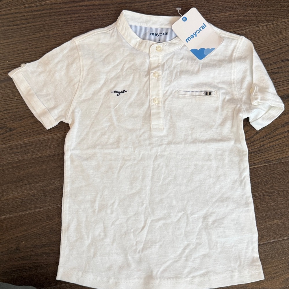 Mayoral Boys Short Sleeved Tee